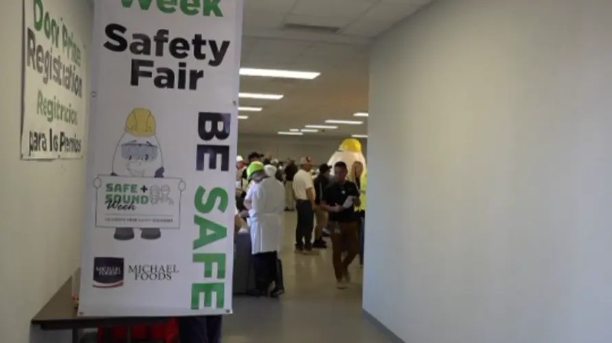 Michael Foods hosts annual Safe + Sound Week