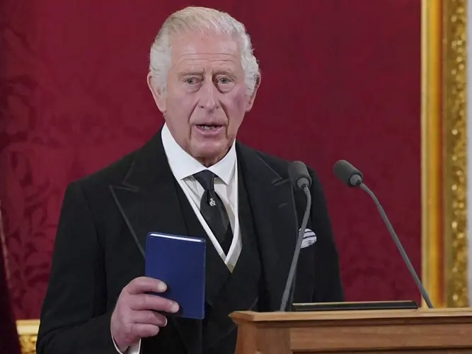 Charles III formally proclaimed king as sons reconcile