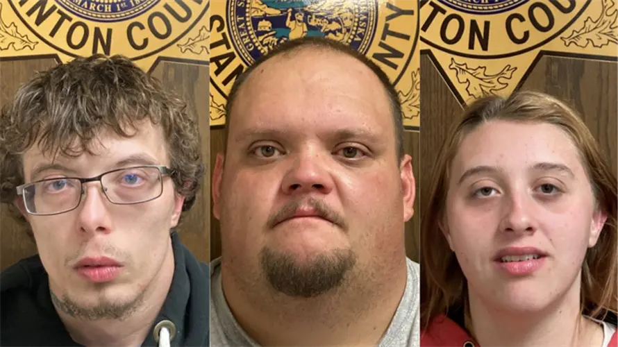 Three people arrested for alleged roles in Stanton County vehicle theft