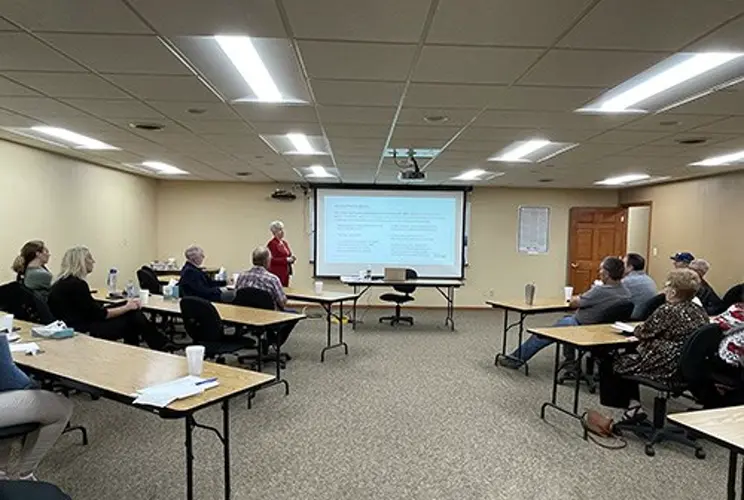 Northeast president, board members meet with KBR leaders in Ainsworth