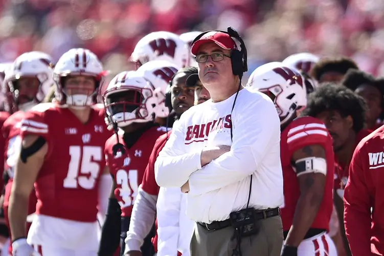 Wisconsin fires Chryst; names DC Leonhard interim coach