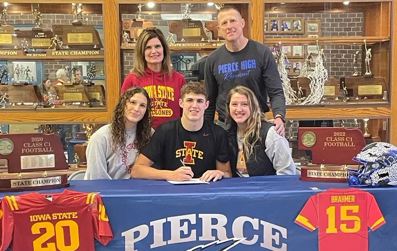 Brahmer makes it official with Iowa State