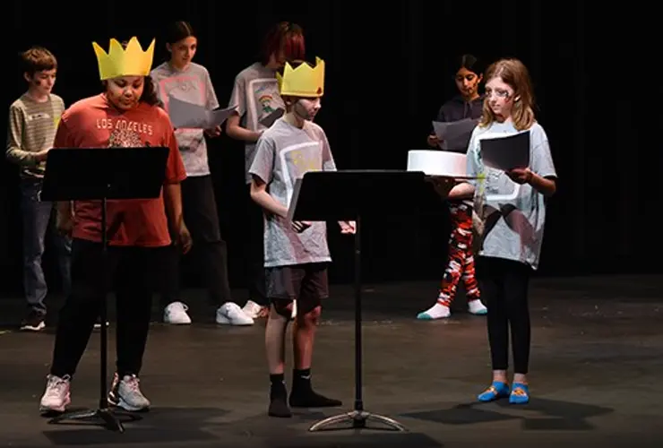Area youth take part in acting workshop at Northeast Community College