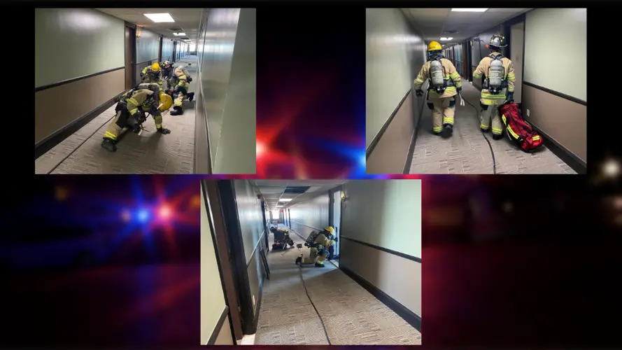 Norfolk Fire trains at vacant Kensington