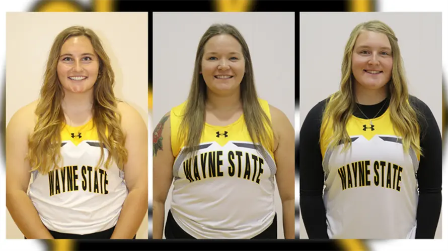 Three national qualifiers for WSC in women's outdoor track, field