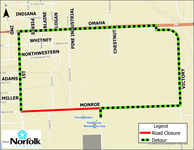 Work to be done on Monroe Avenue