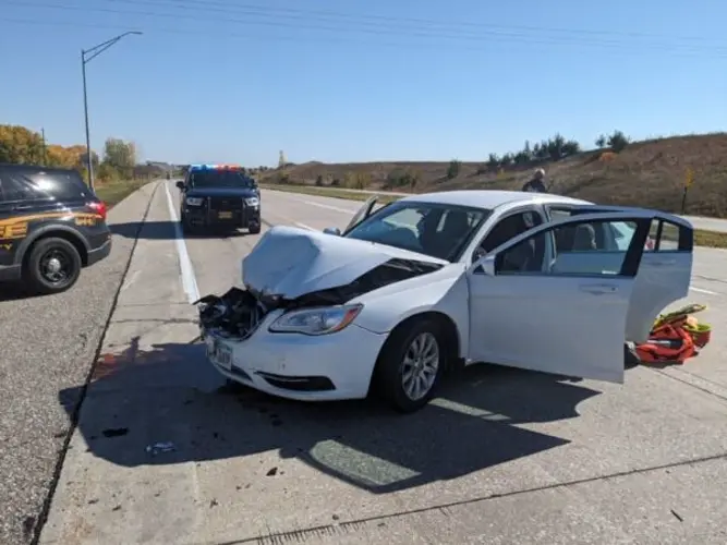 Iowa woman sent to hospital with injuries in Stanton County accident