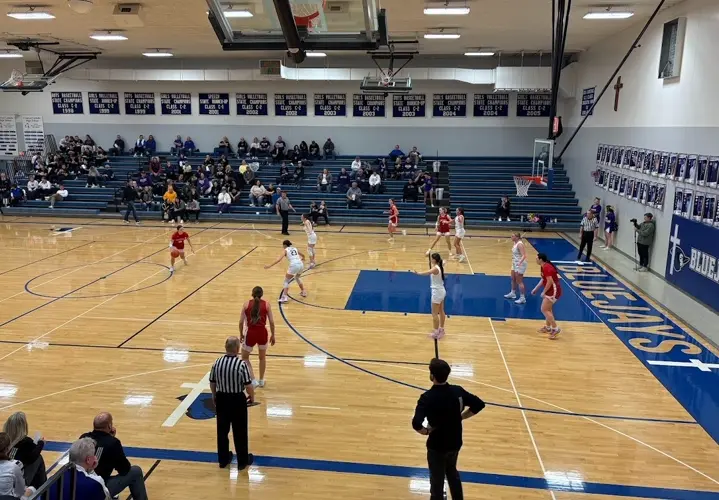 Cedar Catholic holds on for tight win over Battle Creek in Mid State Conference Tournament