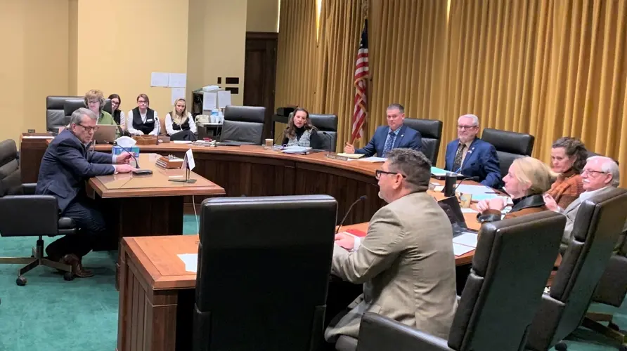 Gov. Pillen testifies on proposed cell phone ban in schools