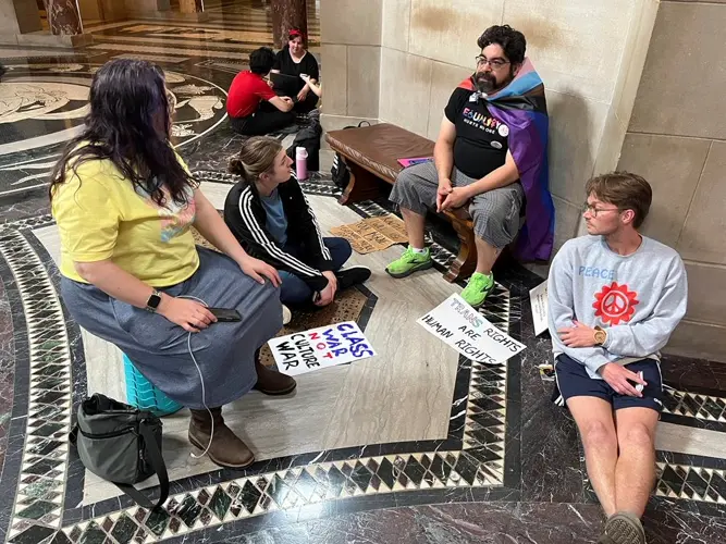 Nebraska bill to ban transgender students from the bathrooms and sports of their choice advances