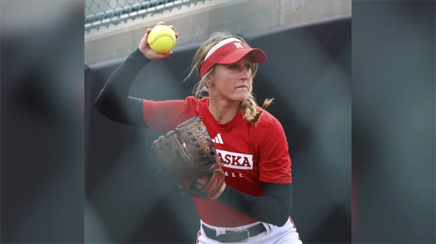 Jordy Bahl is a force in the circle and at the plate while leading Nebraska's NCAA softball run