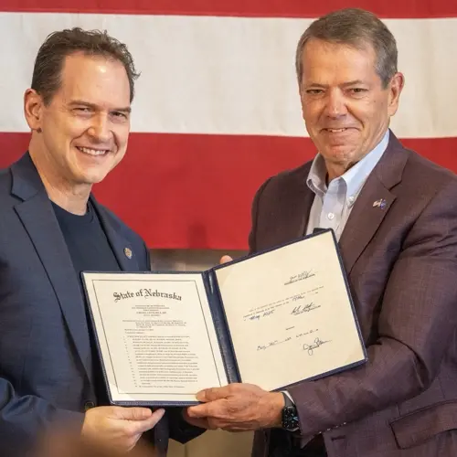 Nebraska’s Pillen among 17 Republican governors to oppose congressional AI moratorium