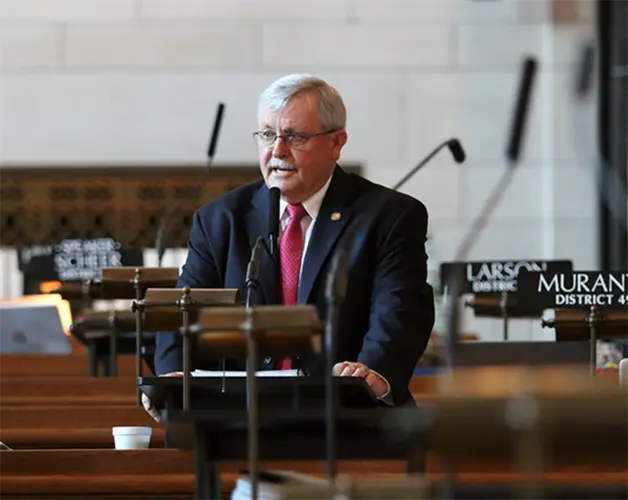 Senator 'honored' by citizen support during hearing on consumption tax resolution