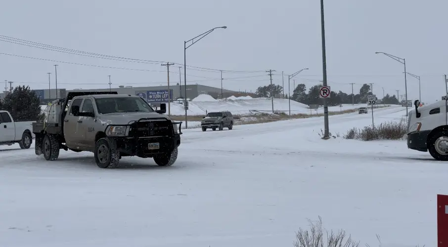 Snow, bitter cold temperature greet region in the new year
