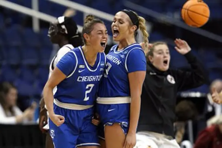 Upstart Creighton women top Iowa State, reach Elite Eight