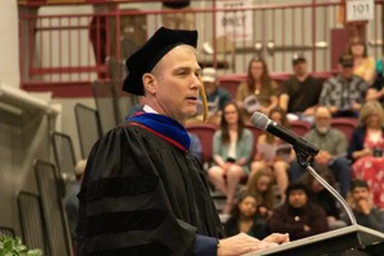 Turman advises graduates to embrace uncertainty, find and share their talents