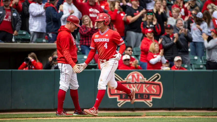 Anderson Carries Huskers with Two Homers on Senior Day