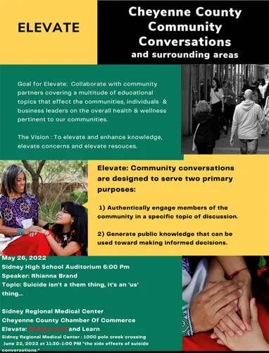 Panhandle Elevate group hosts community conversation