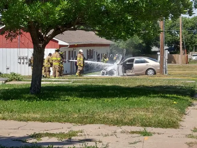First responders tend to separate vehicle incidents around Chadron