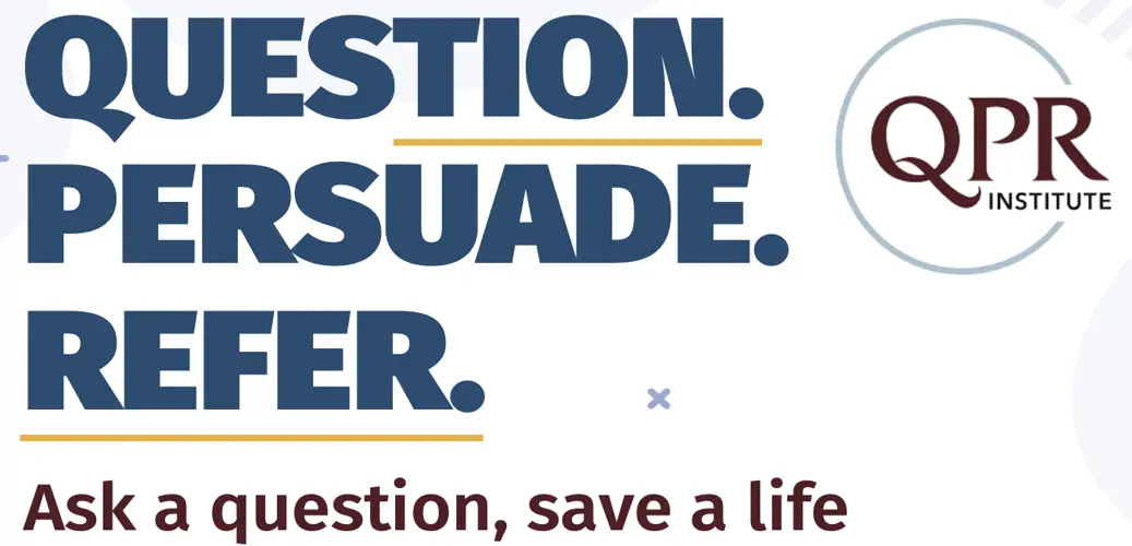 Free Question, Persuade, and Refer training