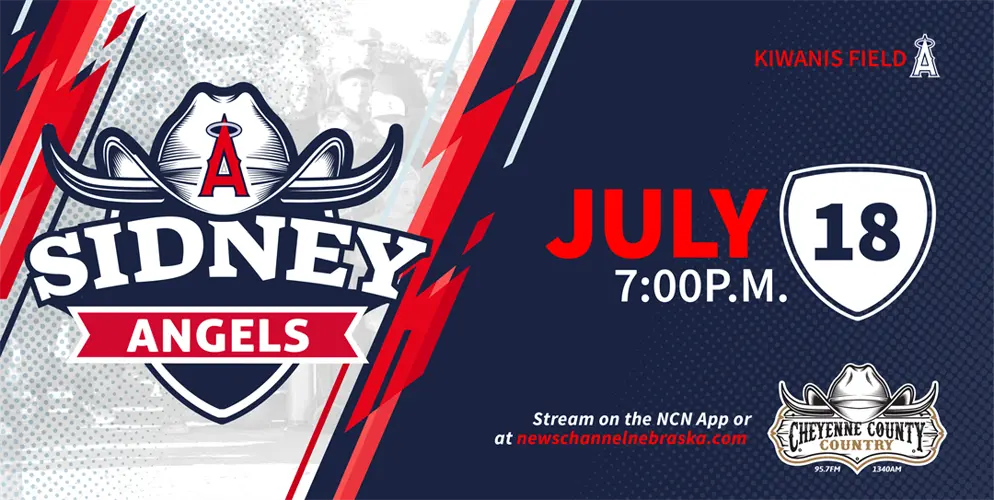 Sidney radio station schedules Angels baseball broadcast Monday