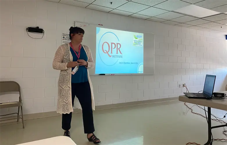 21 community members become QPR certified