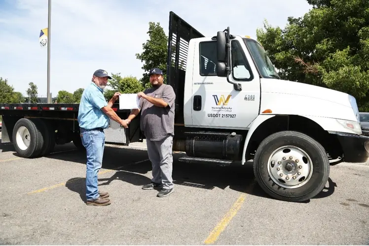 WNCC Graduates First Class B CDL Student