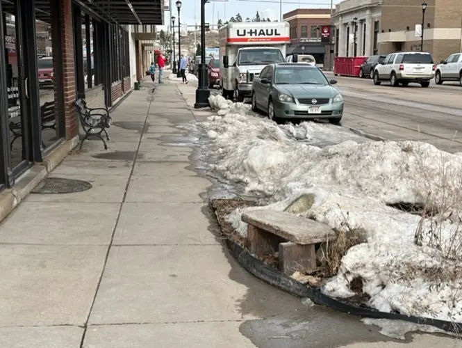 Warmer temps ahead of more snow