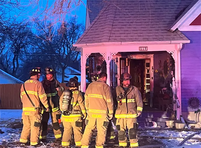 Sterling firefighters respond to structure fires