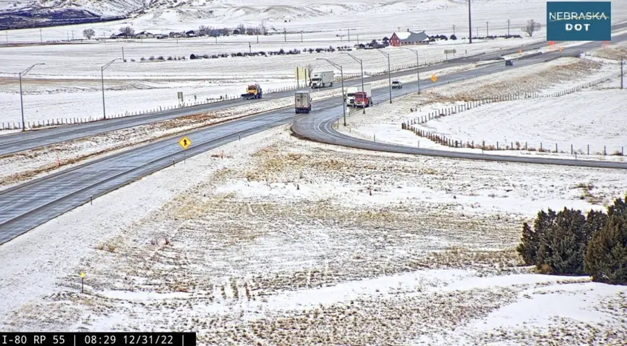 NDOT: Travel in southern panhandle not advised Saturday morning due to icy roads