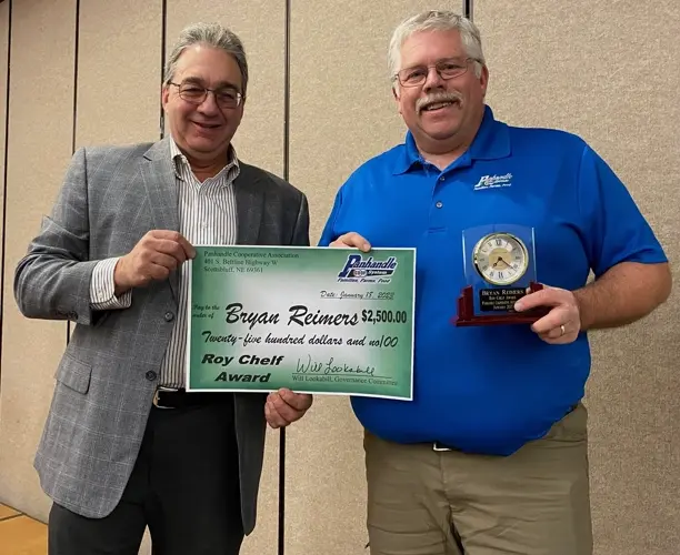 Reimers named Panhandle Coop employee of the year