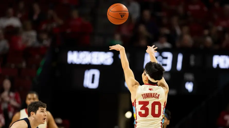 Tominaga's 30 Points Power Nebraska Past Penn State