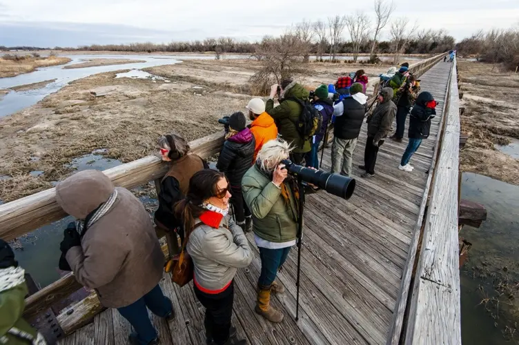 Outdoor notes: Fort Kearny offers excellent crane viewing, resources for visitors