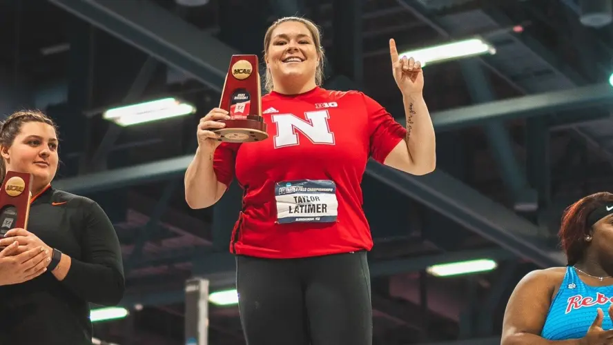 NU Notes: Latimer, Luff Set School Records on Day One at NCAAs