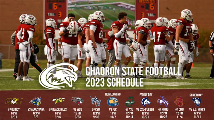 Eagles notes: Chadron State announces 2023 football schedule