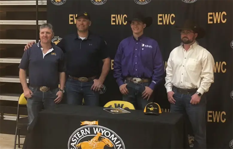 Gering’s Taydon Gorsuch following path of world champion father