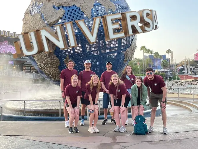 Chadron State students study physics at theme park