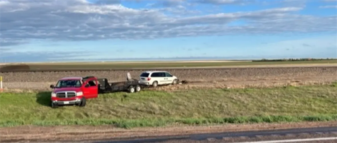 Single vehicle accident results in injuries