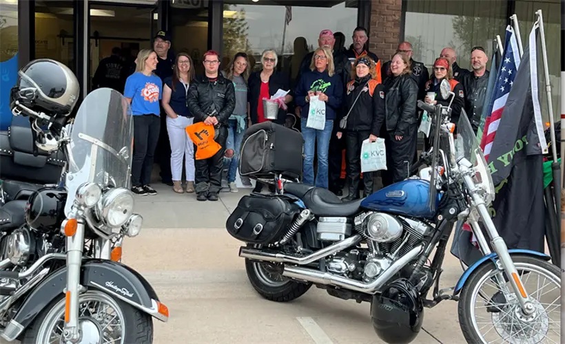 'Pony Express' stops in Sidney with message of hope