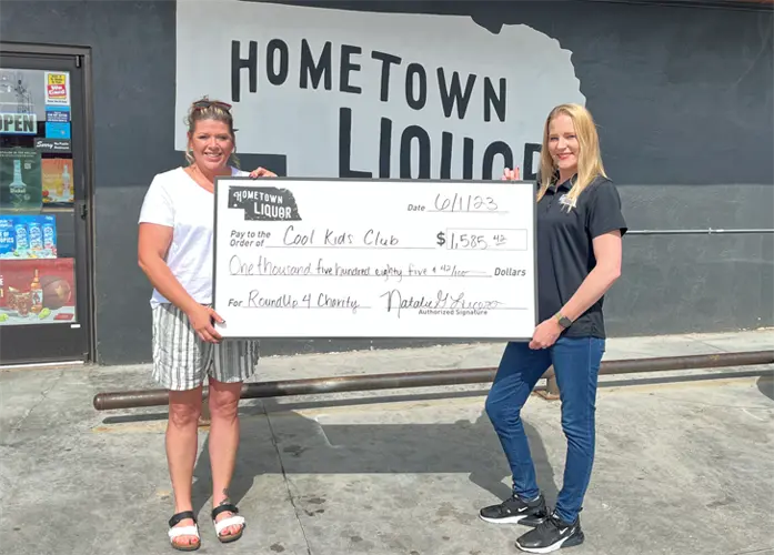 Hometown Liquor customers donate to Cool Kids