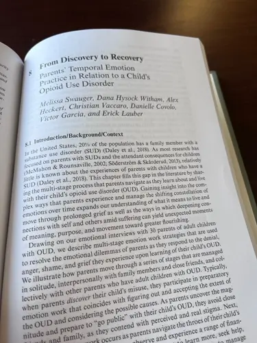 Chadron State professor Covolo published in book about drug recovery for families