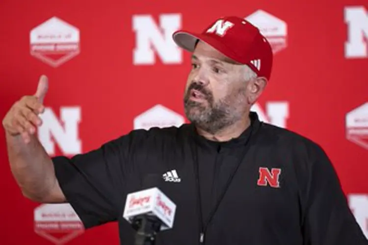 New Nebraska coach Matt Rhule is having the time of his life ahead of opener against Gophers