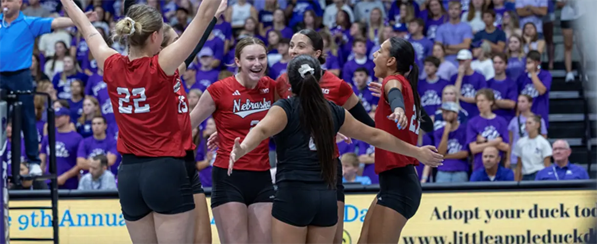 Huskers Sweep Kansas State on the Road