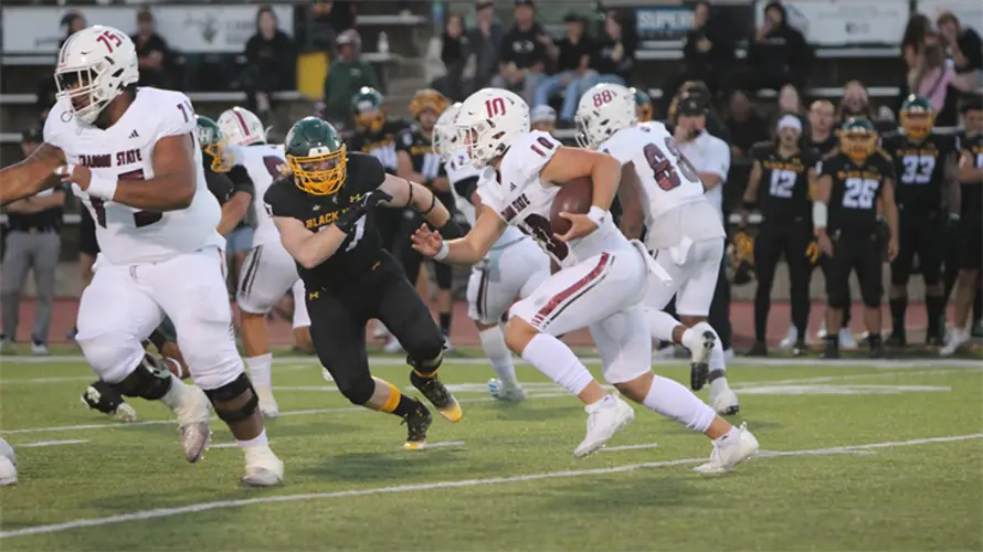 Eagles score first, but Black Hills State prevails