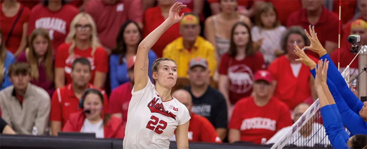 Nebraska Sweeps Michigan in Ann Arbor