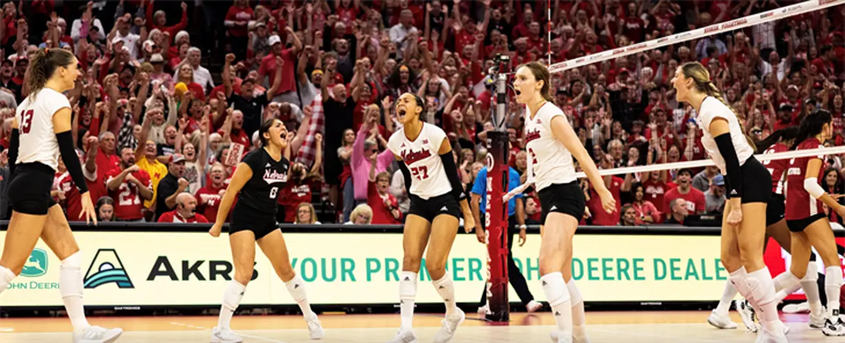 NU notes: Huskers Move to No. 1 in AVCA Poll