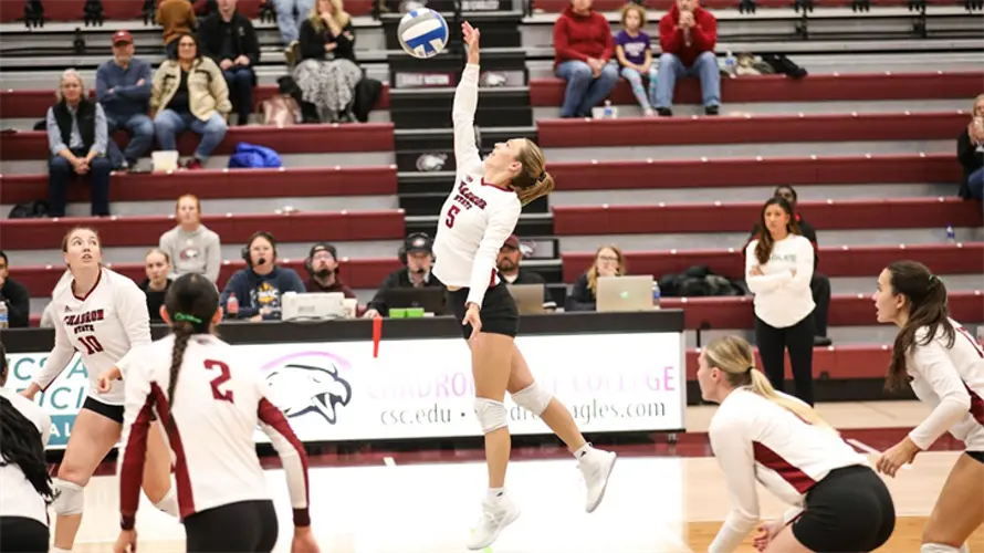 Eagles notes: Chadron State defeats Colorado Christian in four sets