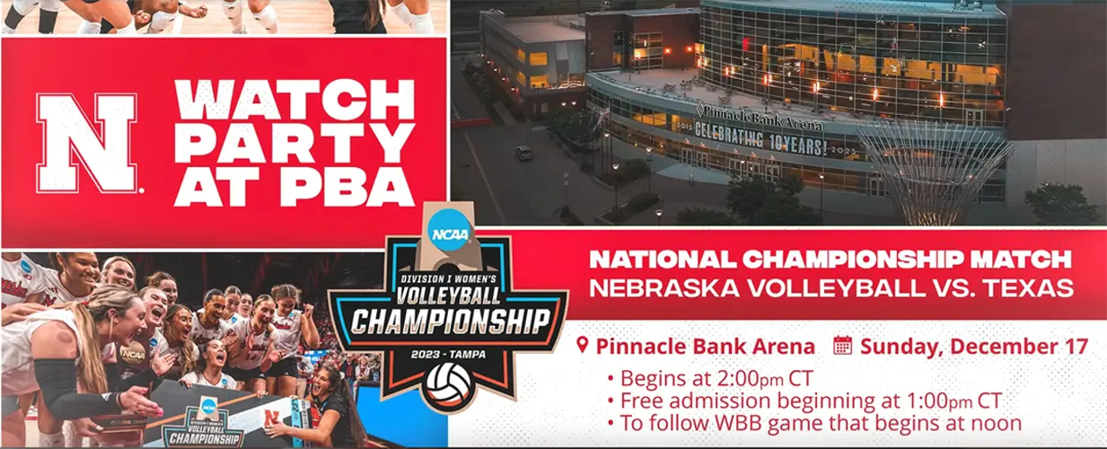 NU Notes: Nebraska Hosts Volleyball Watch Party at PBA