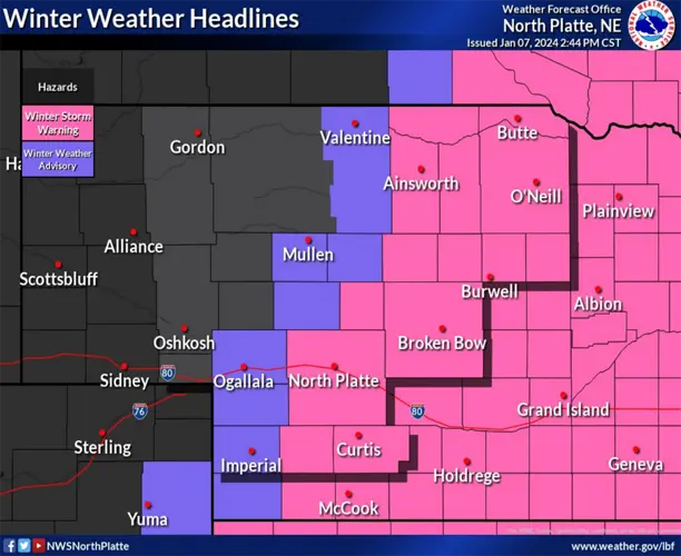 Nebraska Panhandle escapes latest winter storm forecast