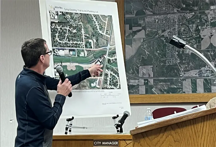 Council approves parking, trails expansion project
